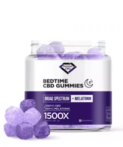 Diamond CBD - Broad Spectrum + Melatonin - Bedtime CBD Gummies - 1500X