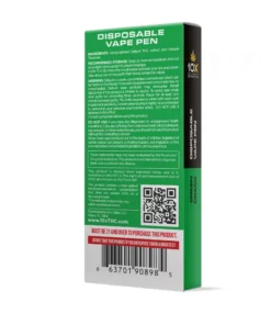 Alternative view of Green Crack Vape Pen - Delta 8 THC - Disposable - 10X - 920mg