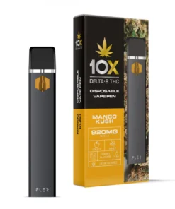 Mango Kush Vape Delta 8 THC - Disposable - 10X - 920mg
