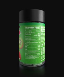 Alternative view of Kiwi Burst Delta 9 Gummies