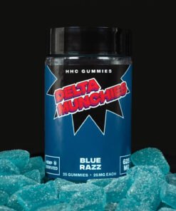 Blue Razz HHC Gummies - Image 3