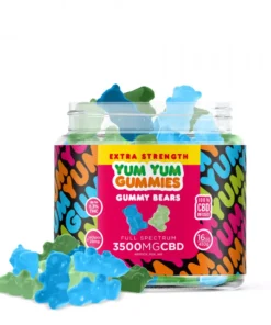 Yum Yum Gummies - CBD Full Spectrum Extra Strength Gummy Bears - 3500MG